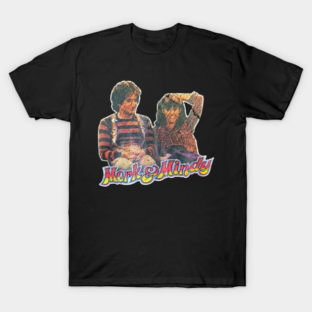 Vintage Mork & Mindy 1978 T-Shirt by GisarRaveda